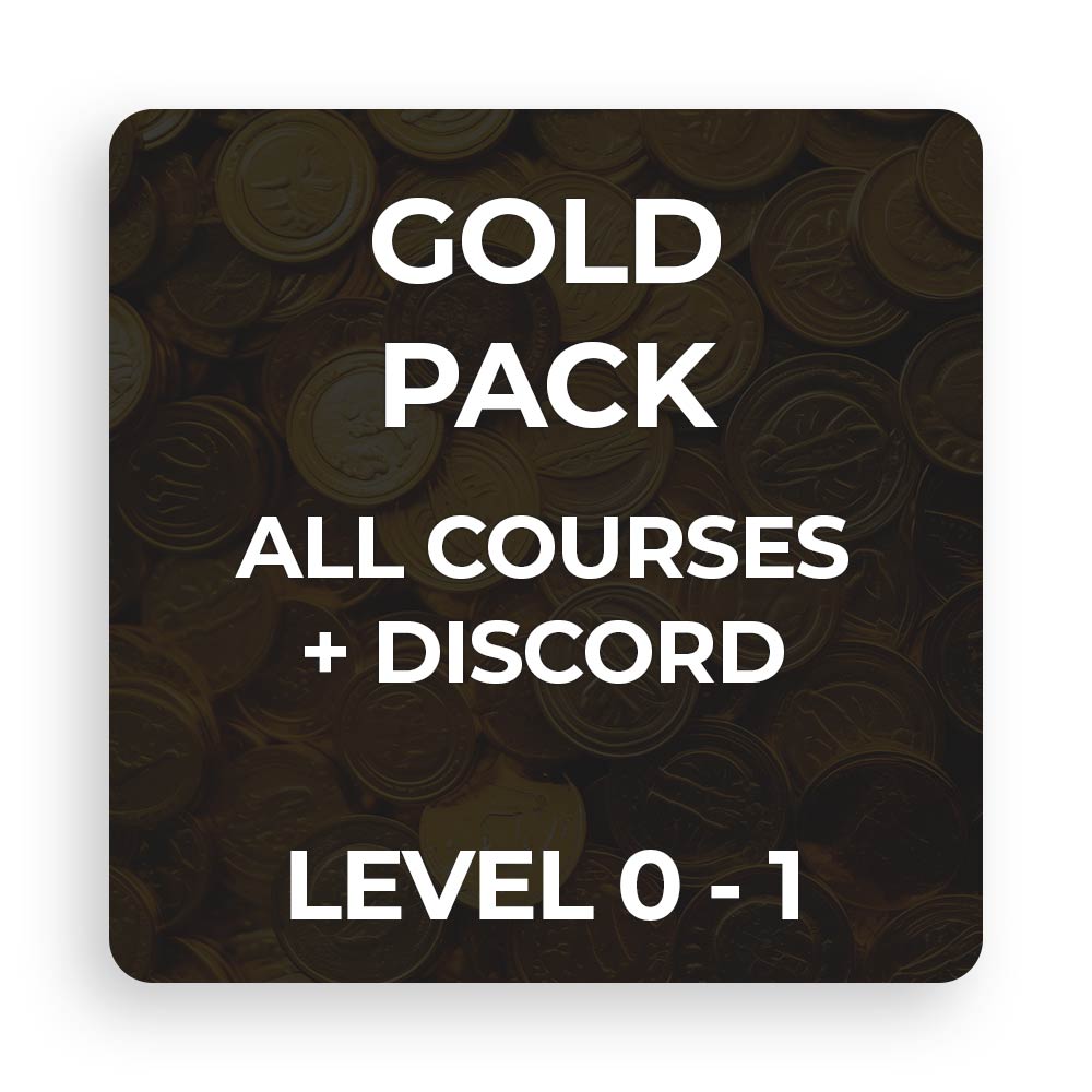 Gold Pack All Courses + Discord